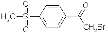 4-Methylsulfonyl-&alpha;-bromo acetophenone