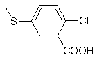 2-Chloro-5-(methylthio) benzoic acid