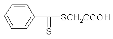 (Phenylcarbonothioyl) thio acetic acid