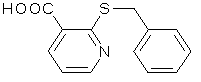 2-Thiobenzyl nicotinic acid