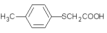 4-Methyl phenyl thioacetic acid