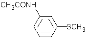 3-Acetamido thioanisole