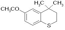 4,4-dimethyl-6-acetylthiochroman