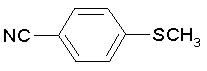 4-Methylthio benzonitrile