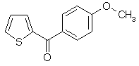 2-(4-Methoxybenzoyl) thiophene