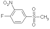 2-Fluoro-5-methylsulfonyl nitrobenzene