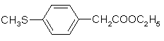 4-(Methylthio) phenyl acetic acid ethyl