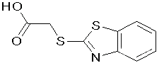 (2-Benzothiazolythio)-acetic acid